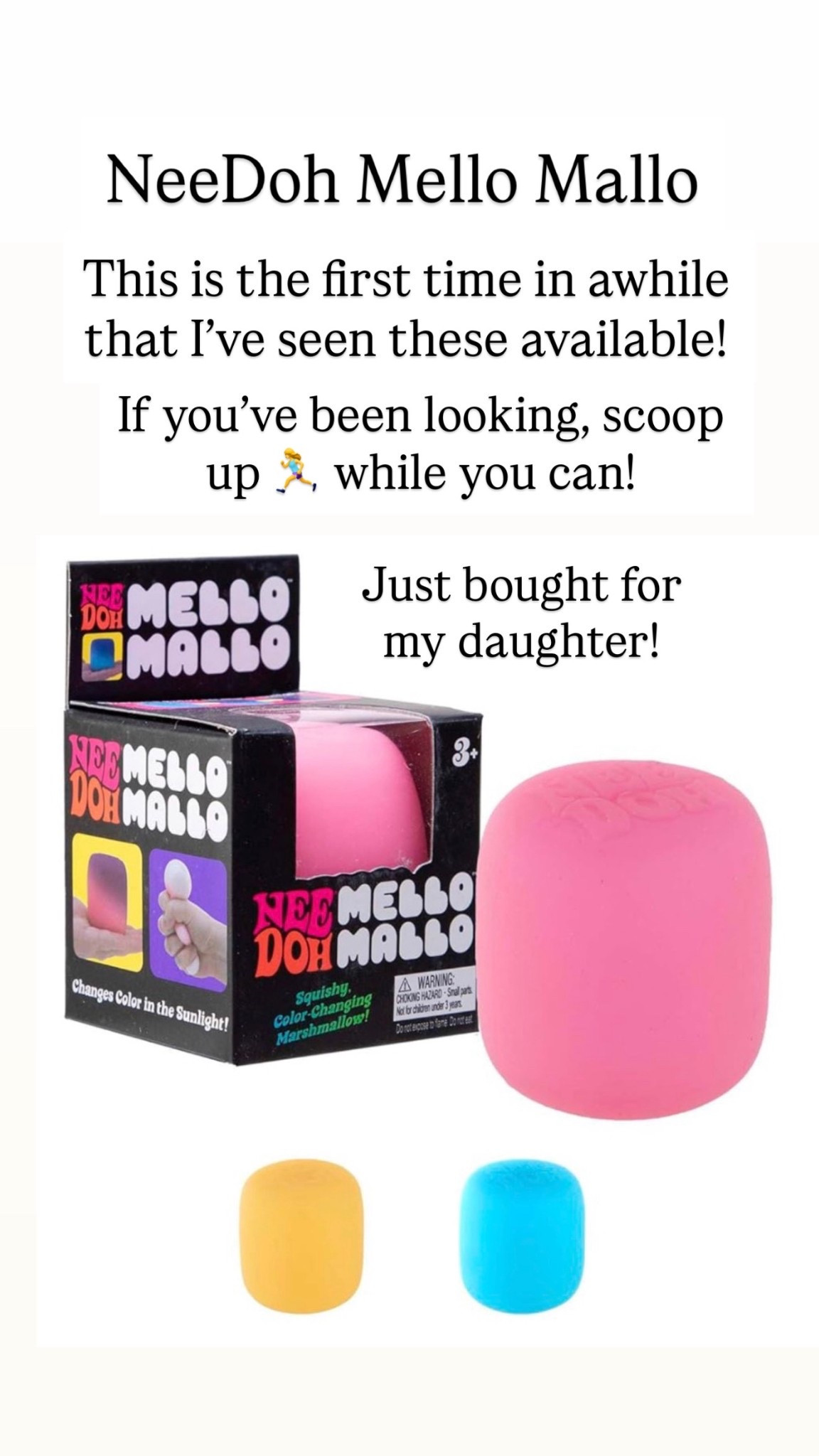  NeeDoh Mello Mallo

#LTKKids