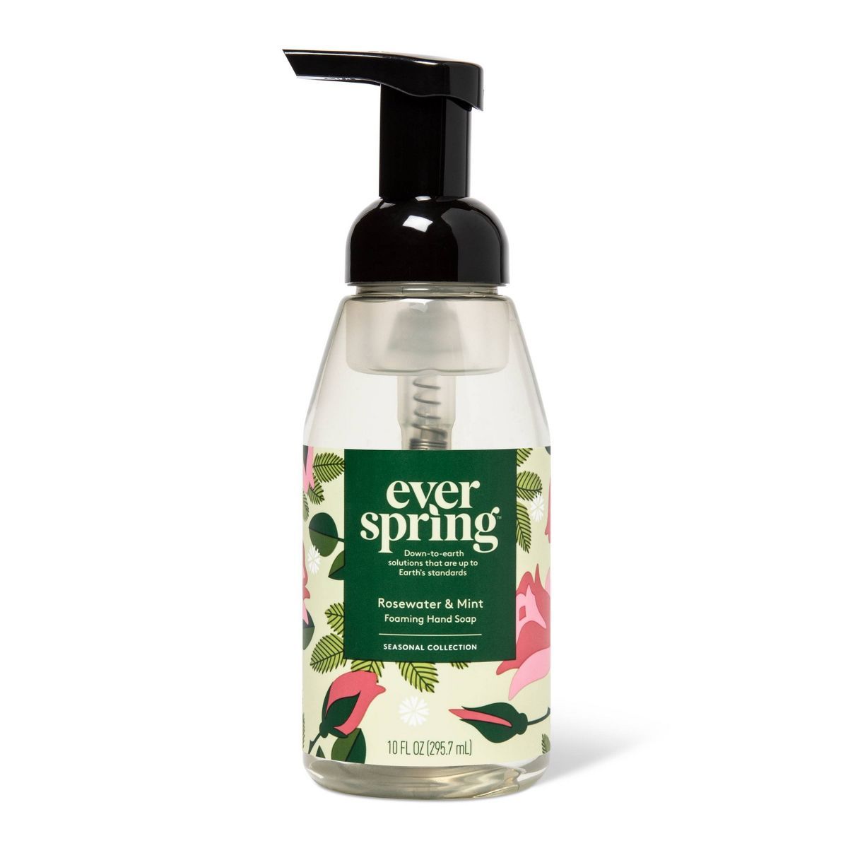 Foaming Hand Soap - Rosewater & Mint - 10 fl oz - Everspring™ | Target