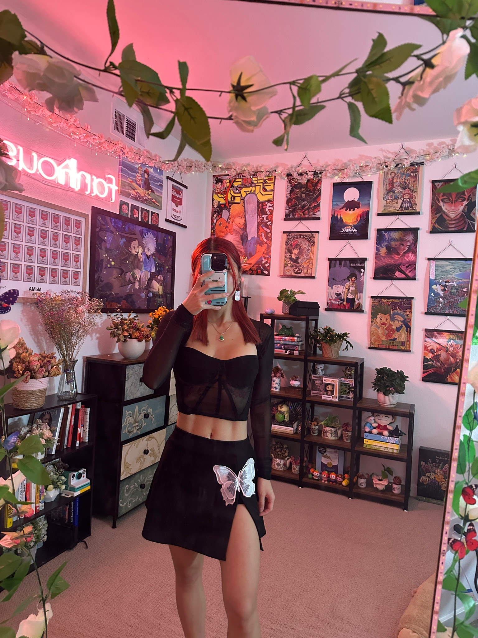 butterfly skirt!