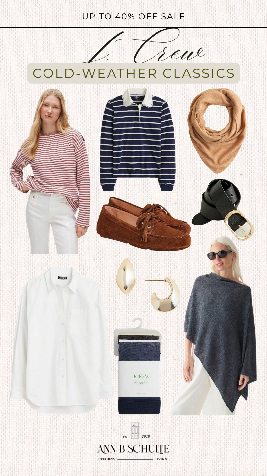 J.Crew cold-weather classics are up to 40% off, making bundling up look effortlessly chic. Timeless layers you’ll love all season long. 🤍🧣✨ #JCrew #SaleAlert #WinterStyle #LTKSale #LTKFashion #StyleInspo #OOTD #ChicStyle #WardrobeRefresh #FashionFinds 

 #LTKootd #LTKSaleAlert