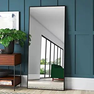 Full Length Mirror, Large Rectangle Mirror Full Length, Full Body Mirror for Bedroom, Dressing Mi... | Amazon (US)