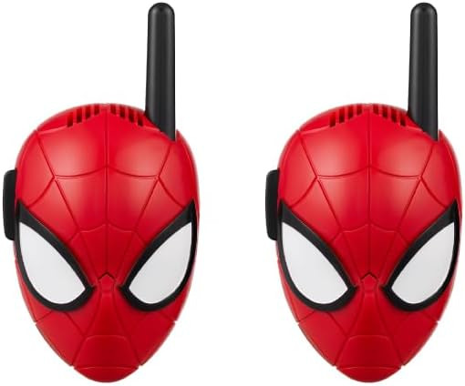 eKids Spiderman Walkie Talkies for Kids, Static Free and Extended Range, Indoor and Outdoor Toys,... | Amazon (US)
