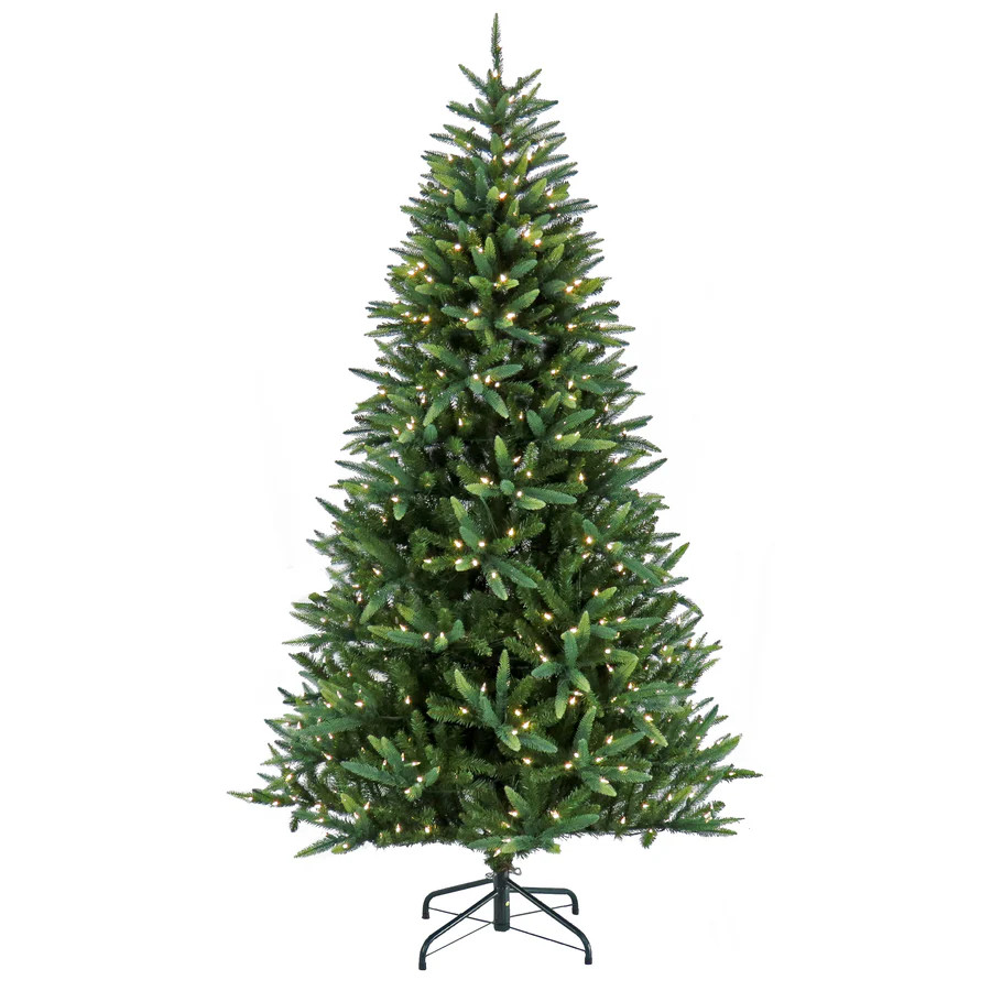 7.5 ft. Pre-Lit Spada Pine Tree with LED Lights, Plug-In | National Tree Company