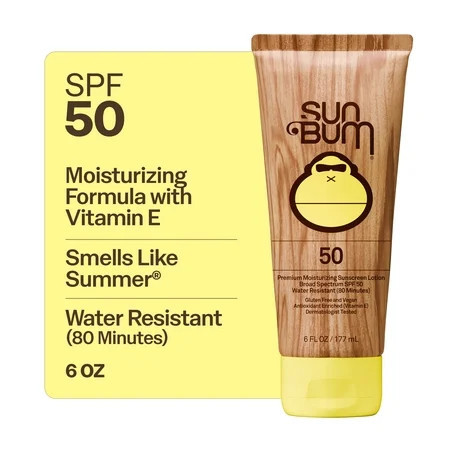 Sun Bum Premium Moisturizing Sunscreen Lotion Original SPF 50 6 oz | Walmart (US)