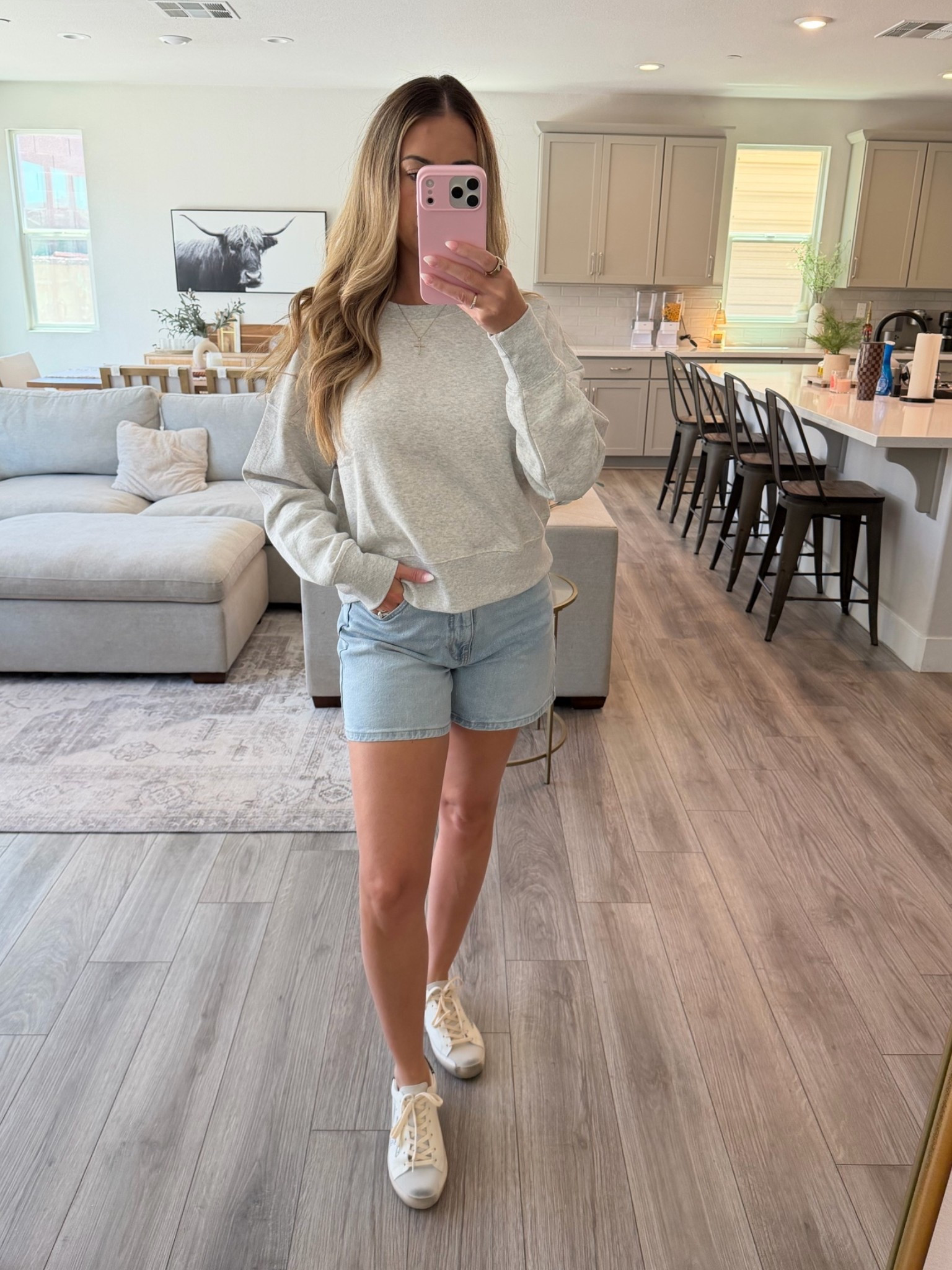 NEW! Boxy fleece sweatshirt. All sizes and colors in stock and less than $13!! Order them now 🏃‍♀️ I sized up one to a medium for a cozier fit!

#LTKootd #LTKgrwm #LTKmomlife