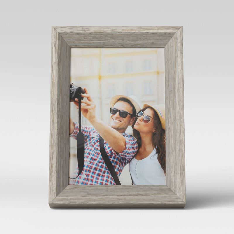 4" x 6" Wedge Picture Frame Gray - Room Essentials™ | Target