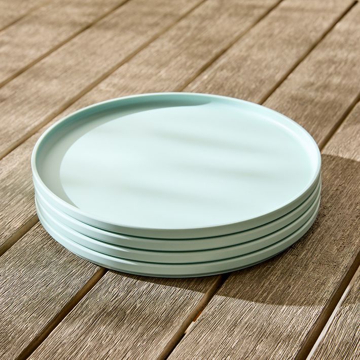 Modern Melamine Outdoor Dinner Plate Sets | West Elm (US)