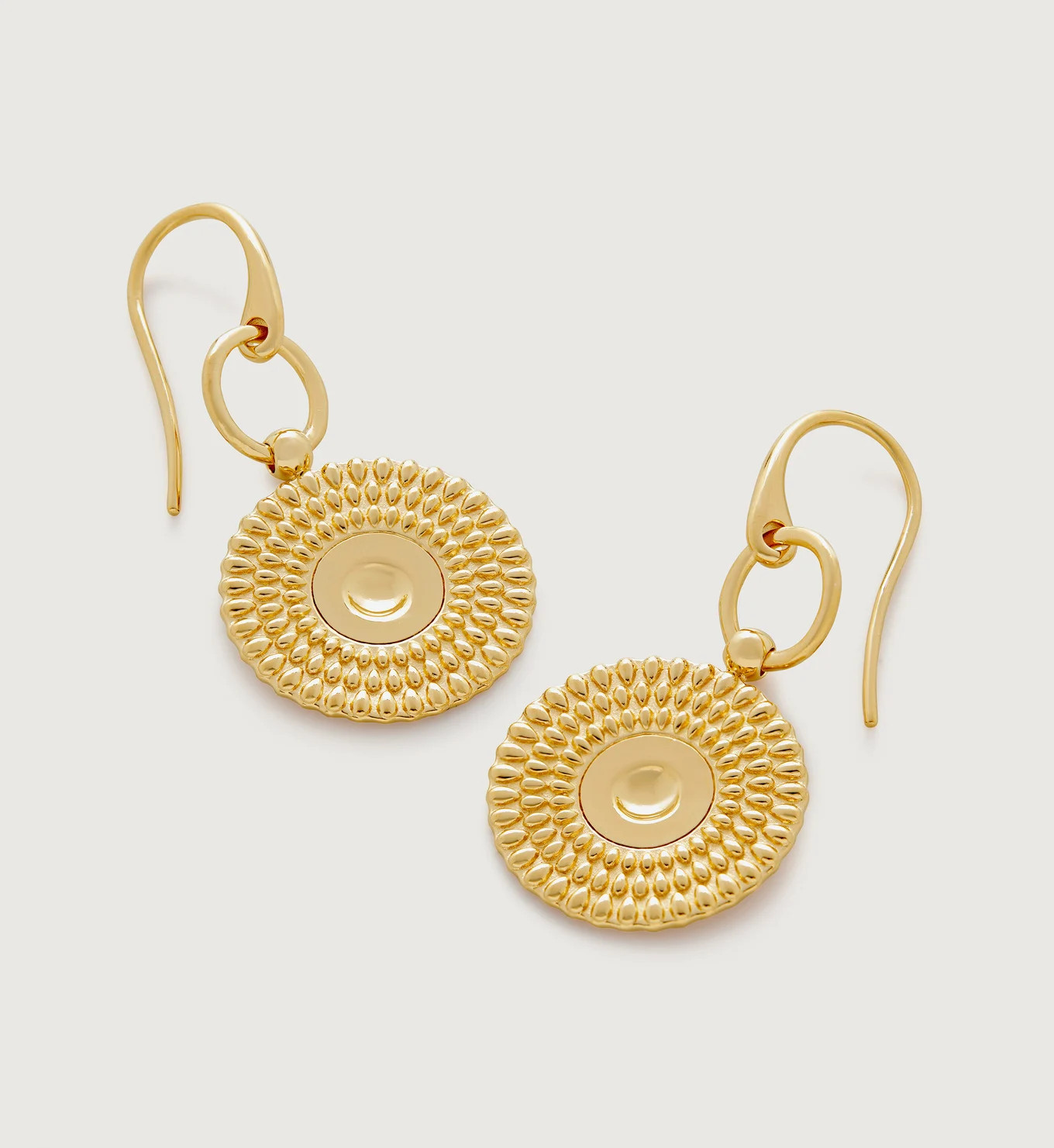 Juno Disc Earrings | Monica Vinader (US)