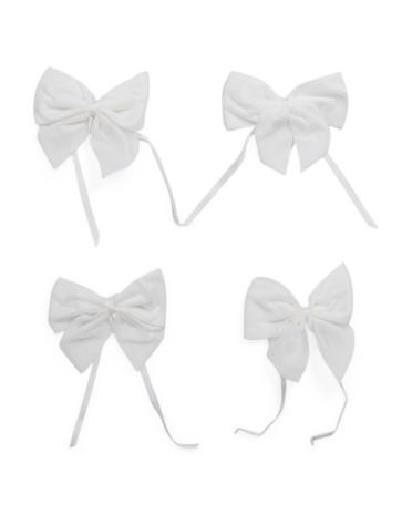 Made In France Set Of 4 Velvet Napkin Bows | New Arrivals | TJ Maxx | TJ Maxx