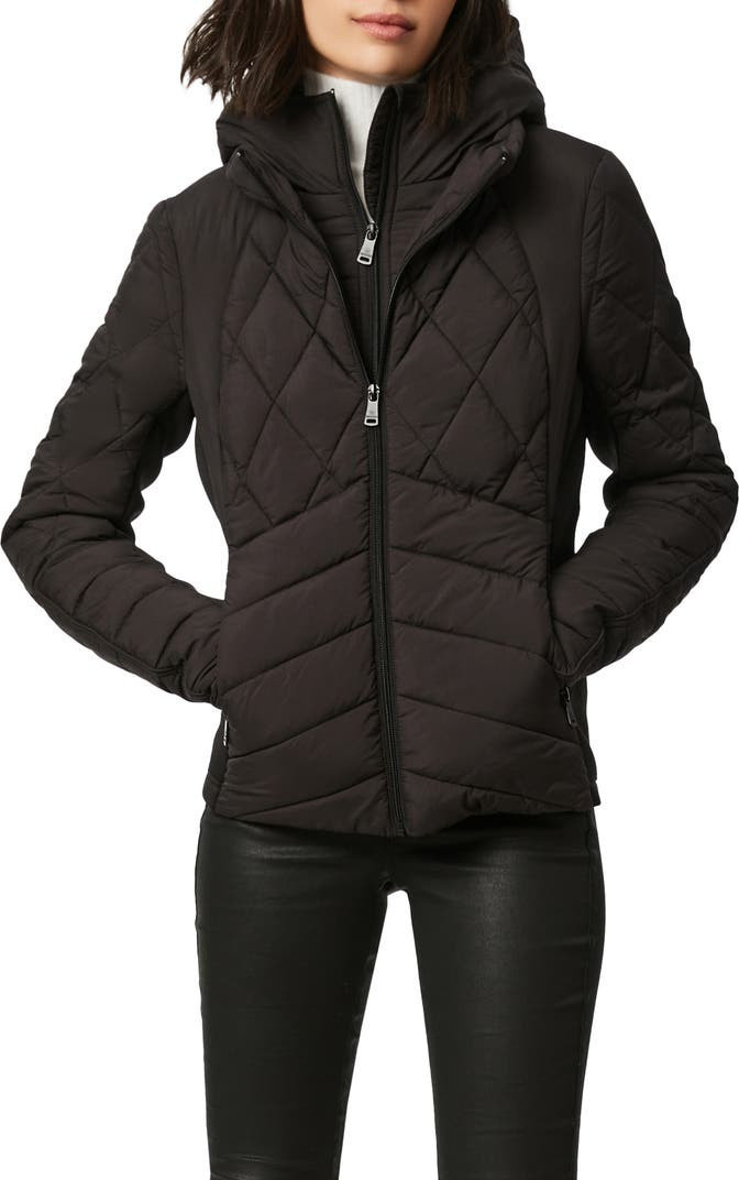 Puffer Jacket with Removable Bib & Hood | Nordstrom