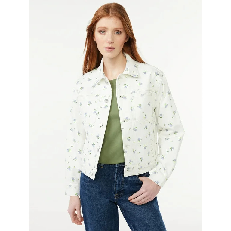 Free Assembly Women's Denim Jacket | Walmart (US)