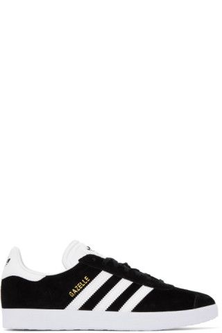 adidas Originals
                 
                Black Gazelle Sneakers
                
      ... | SSENSE