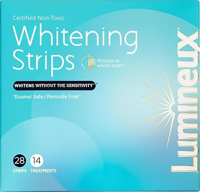 Lumineux Teeth Whitening Strips, 14 Pieces, Sensitivity Free, Non Toxic, 5.9 Ounces (Pack of 1) | Amazon (US)