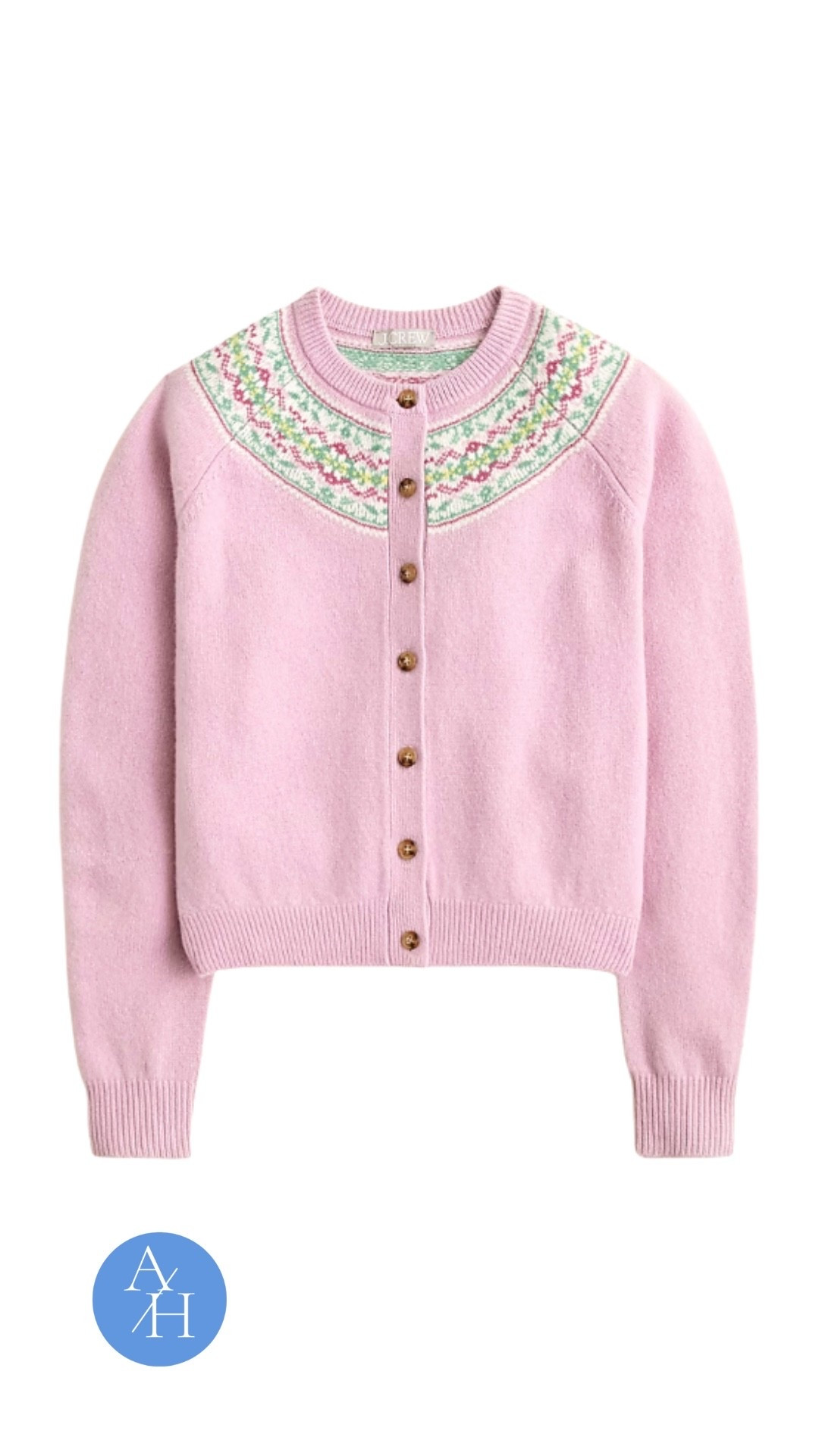 This best-selling Fair Isle cardigan is crafted from soft, warm lambswool with an intricate knit that instantly elevates any everyday outfit. Designed with a subtly relaxed fit, it’s comfortable, easy to layer, and polished enough for holiday gatherings or casual winter days. A wear-on-repeat sweater that adds charm and warmth without overthinking it.

#LTKootd #LTKgrwm #LTKOver40