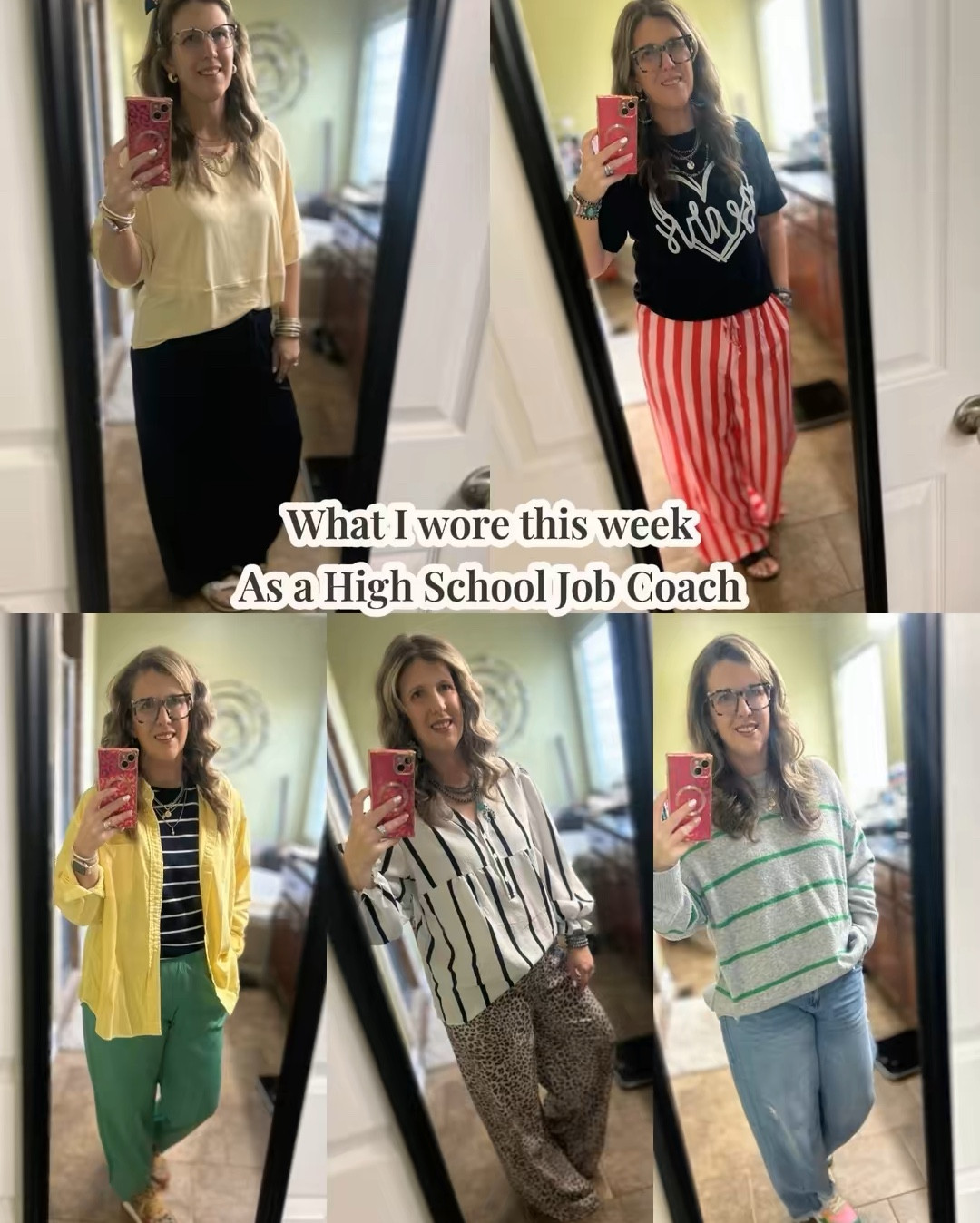 What I wore this week as a fashion loving comfy stylish high school job Coach

#LTKootd #LTKMidsize #LTKOver40