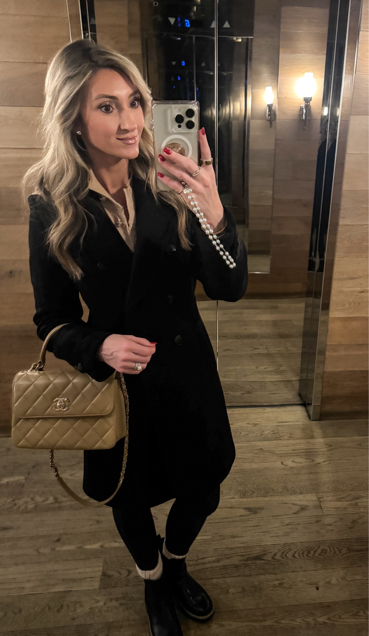 OOTD for NYC! It’s cold!! I love these Amazon socks- we all packed them. And this coat is a great classic/ basic! Size small 

#LTKStyleTip #LTKNYFW #LTKFindsUnder50
