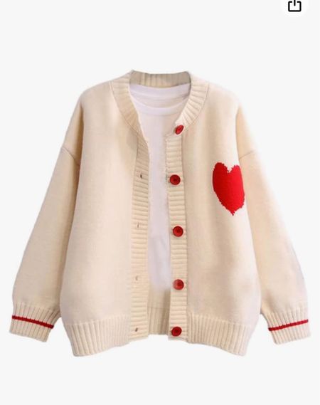 Amazon Valentine’s Day sweater

Heart cardi, vday outfit, valentine’s day outfit, valentines, heart sweater, heart cardigan, amazon valentine’s day 