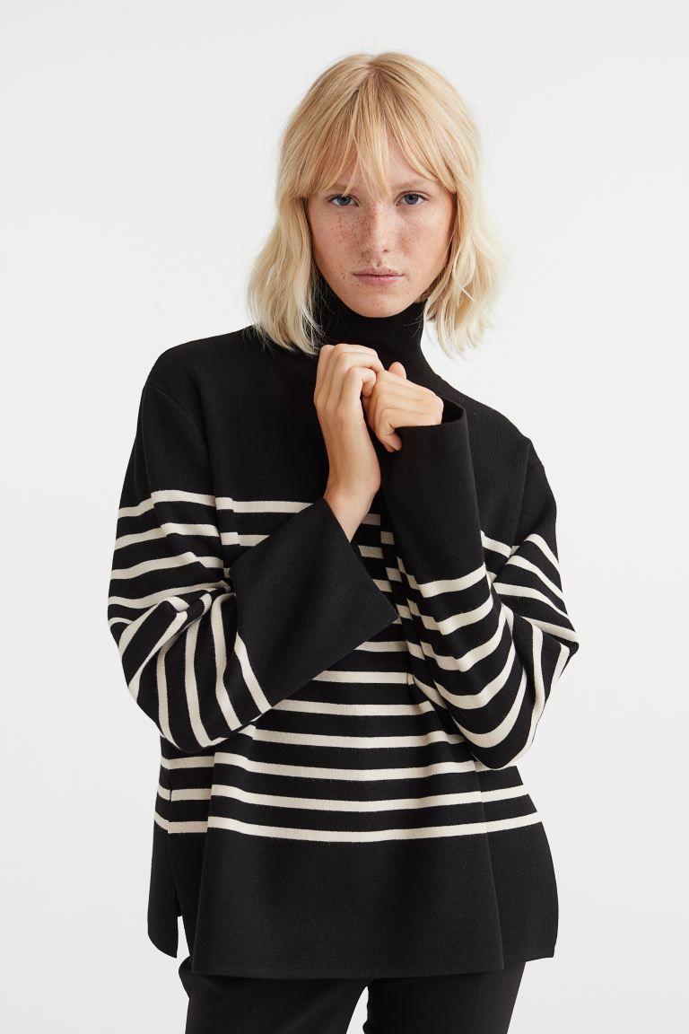 Mock Turtleneck Sweater | H&M (US)