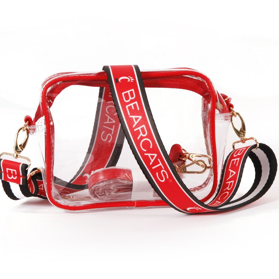 Cincinnati Bearcats Women's Hailey Clear Purse with Logo Strap | Fanatics