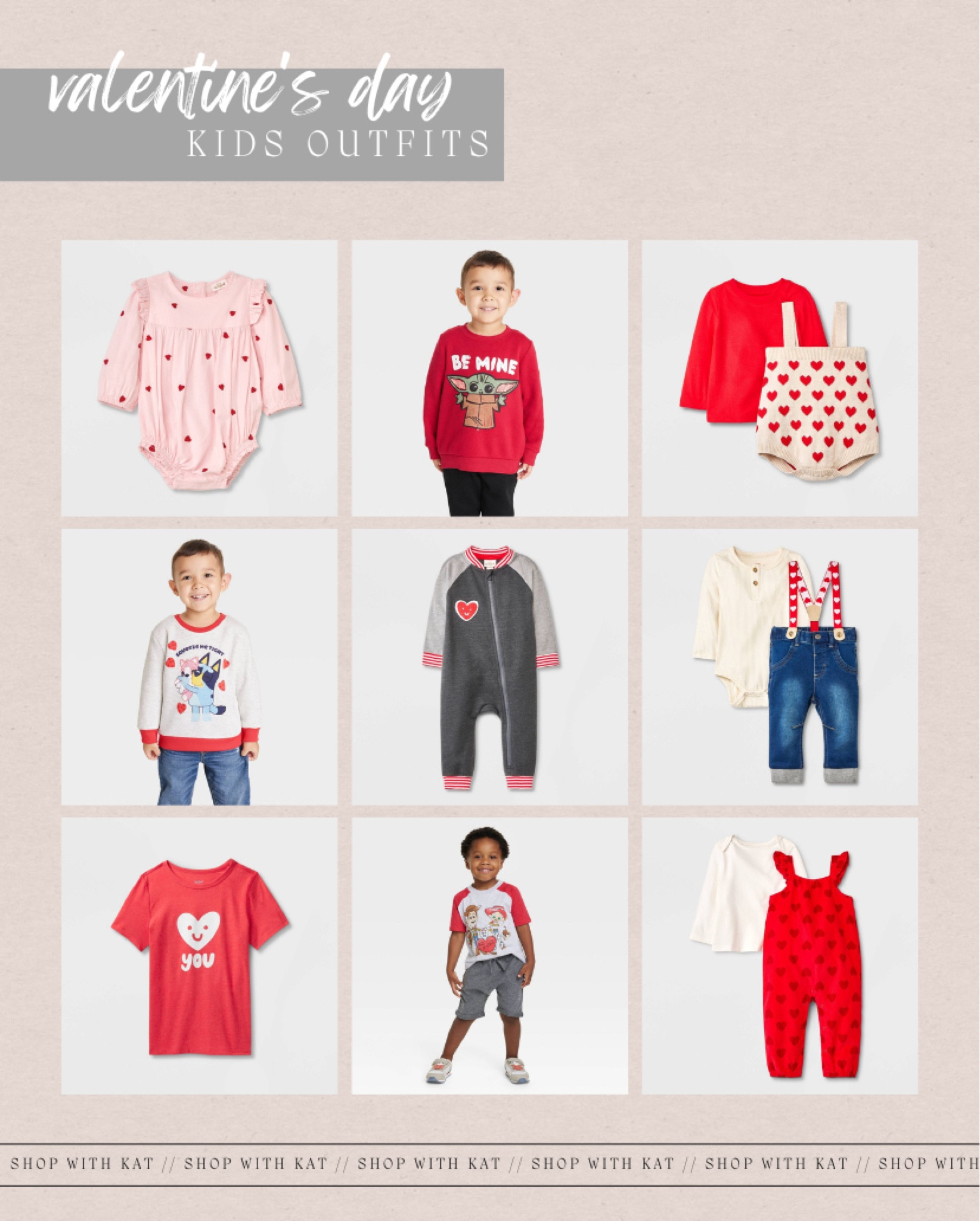 New V-Day outfits for the little ones ❤️ #targetkids


#LTKstyletip #LTKbump #LTKkids