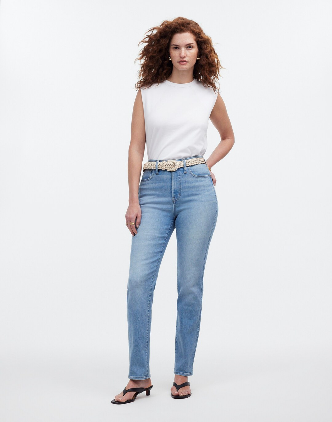 Curvy High-Rise Stovepipe Jeans in Carey Wash | Madewell