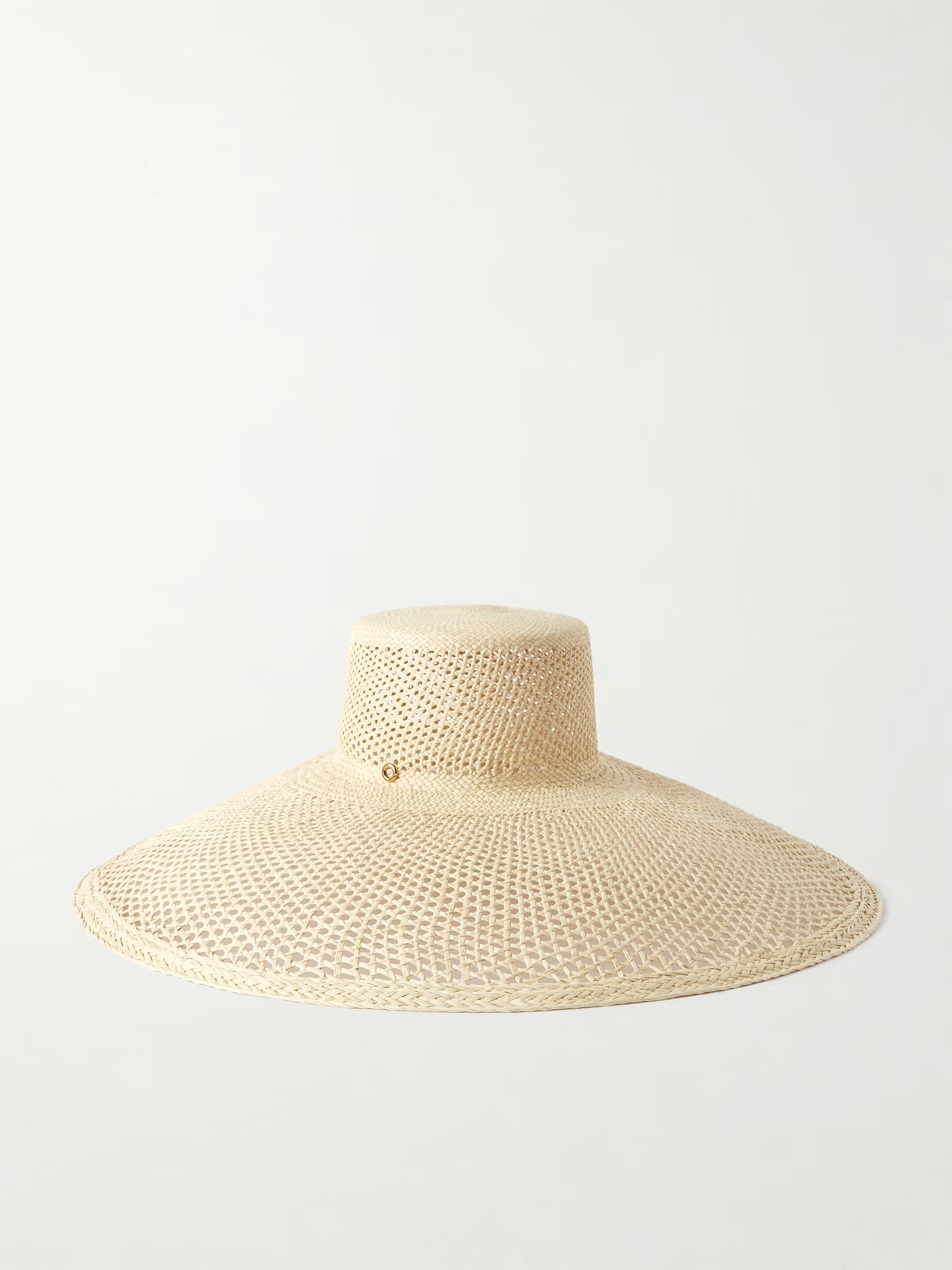 Nari honeycomb-knit straw hat | NET-A-PORTER (US)