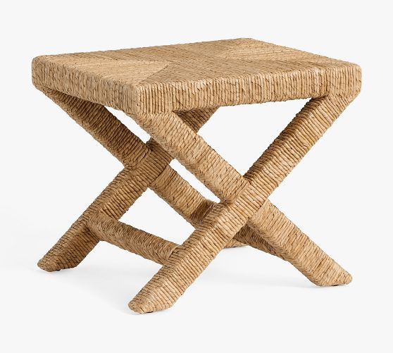 Malibu Accent Stool (20") | Pottery Barn (US)