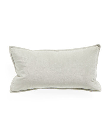 14x26 Cotton Velvet Pillow | Marshalls