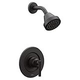 Moen T2902EPBL Gibson Posi-Temp Pressure Balancing Eco-Performance Modern Shower Only Trim, Valve Re | Amazon (US)