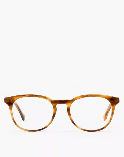 Felix Gray Roebling Blue Light Glasses in Amber Toffee | Madewell