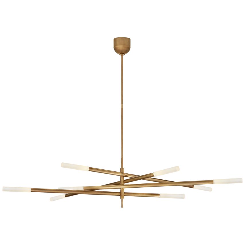 Rousseau Grande Eight Light Articulating Chandelier | Visual Comfort