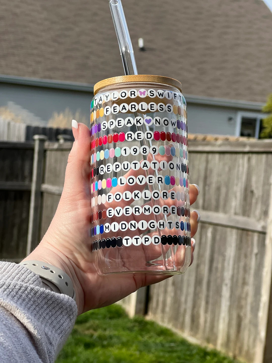 TS, Friendship Bracelet, Eras Tour, TS Bracelet, Swiftie, Iced Coffee Cup, Birthday Gift - Etsy | Etsy (US)