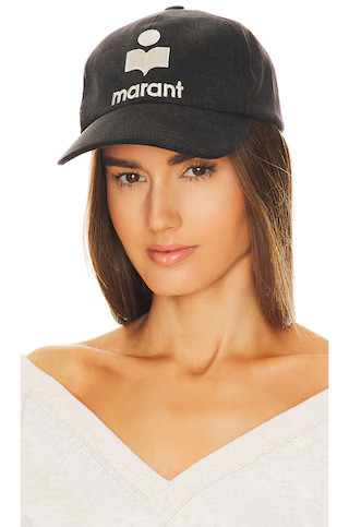 Isabel Marant Tyron Denim Hat in Grey from Revolve.com | Revolve Clothing (Global)