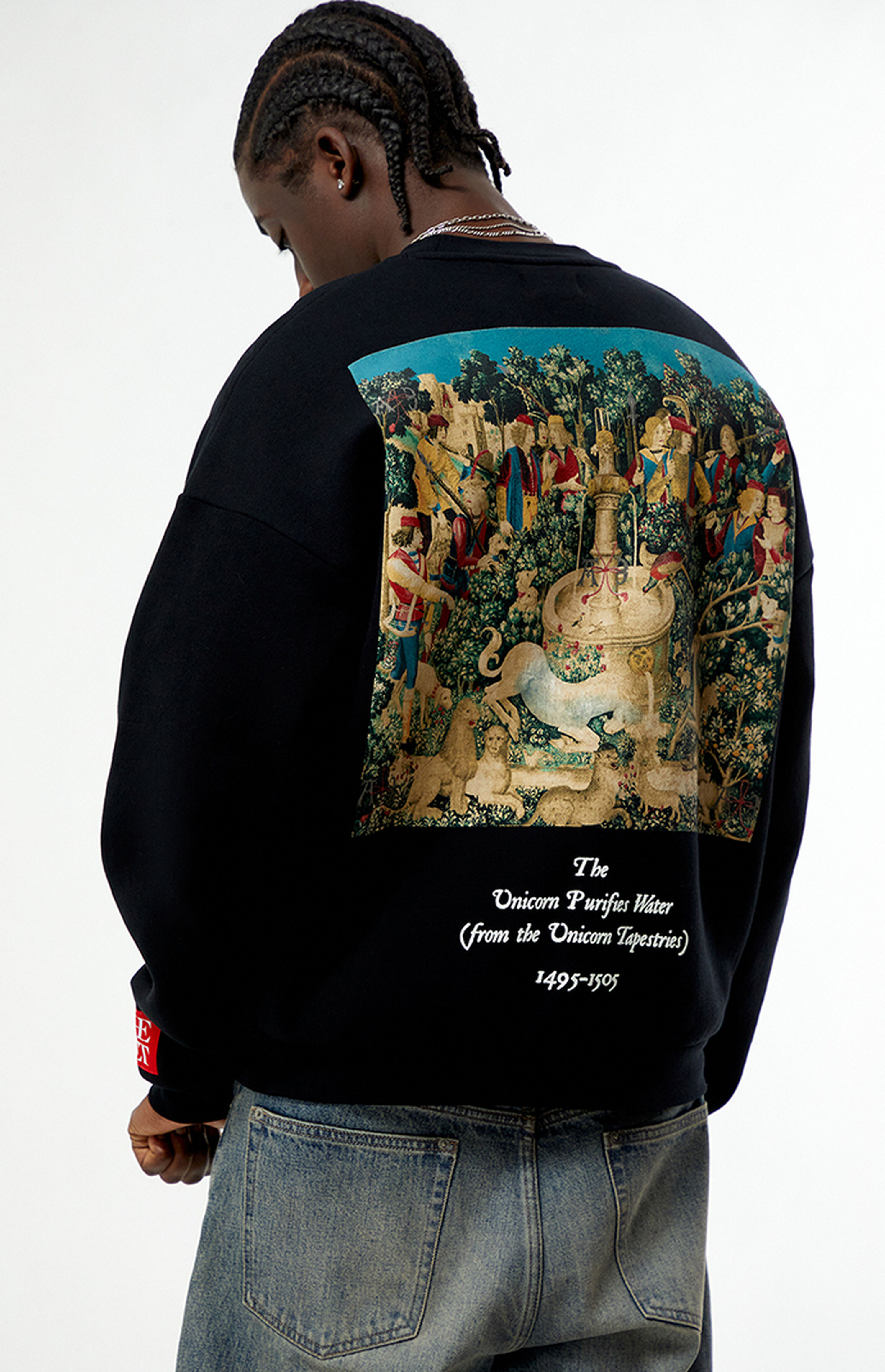 The Met x Pacsun Unicorn Purifies Crewneck Sweatshirt | PacSun
