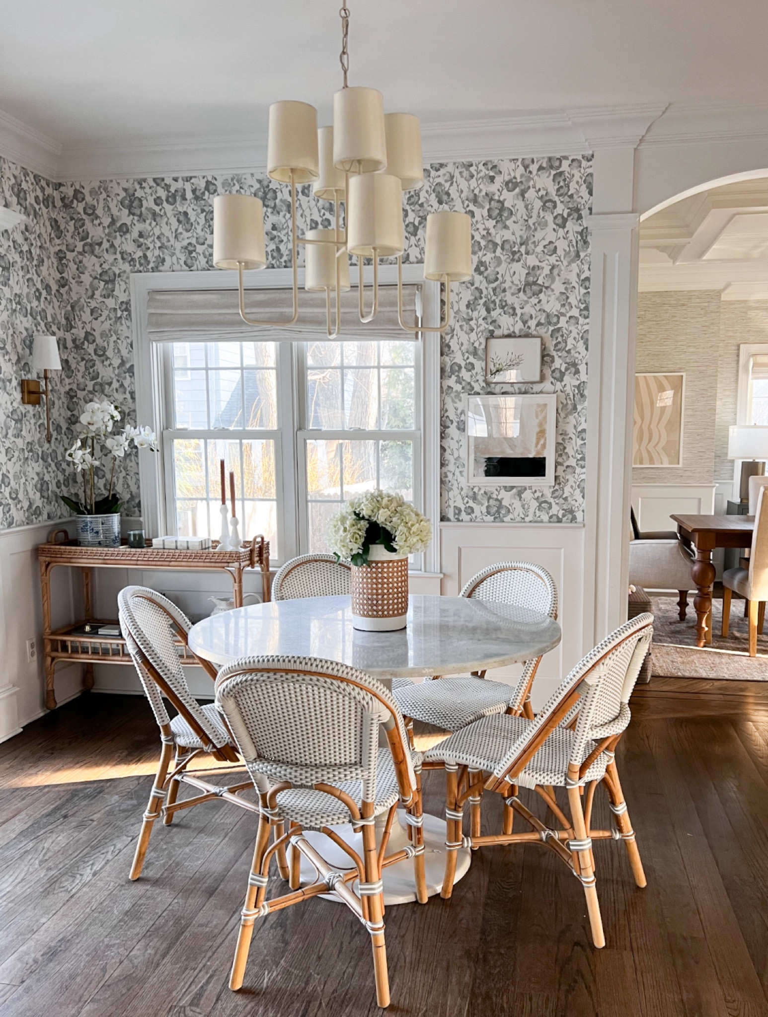 Beautiful spring breakfast nook 

#LTKsalealert #LTKhome #LTKSeasonal