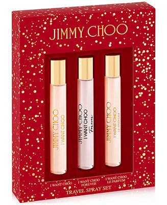 Jimmy Choo 3-Pc. I Want Choo Travel Spray Gift Set - Macy's | Macy's