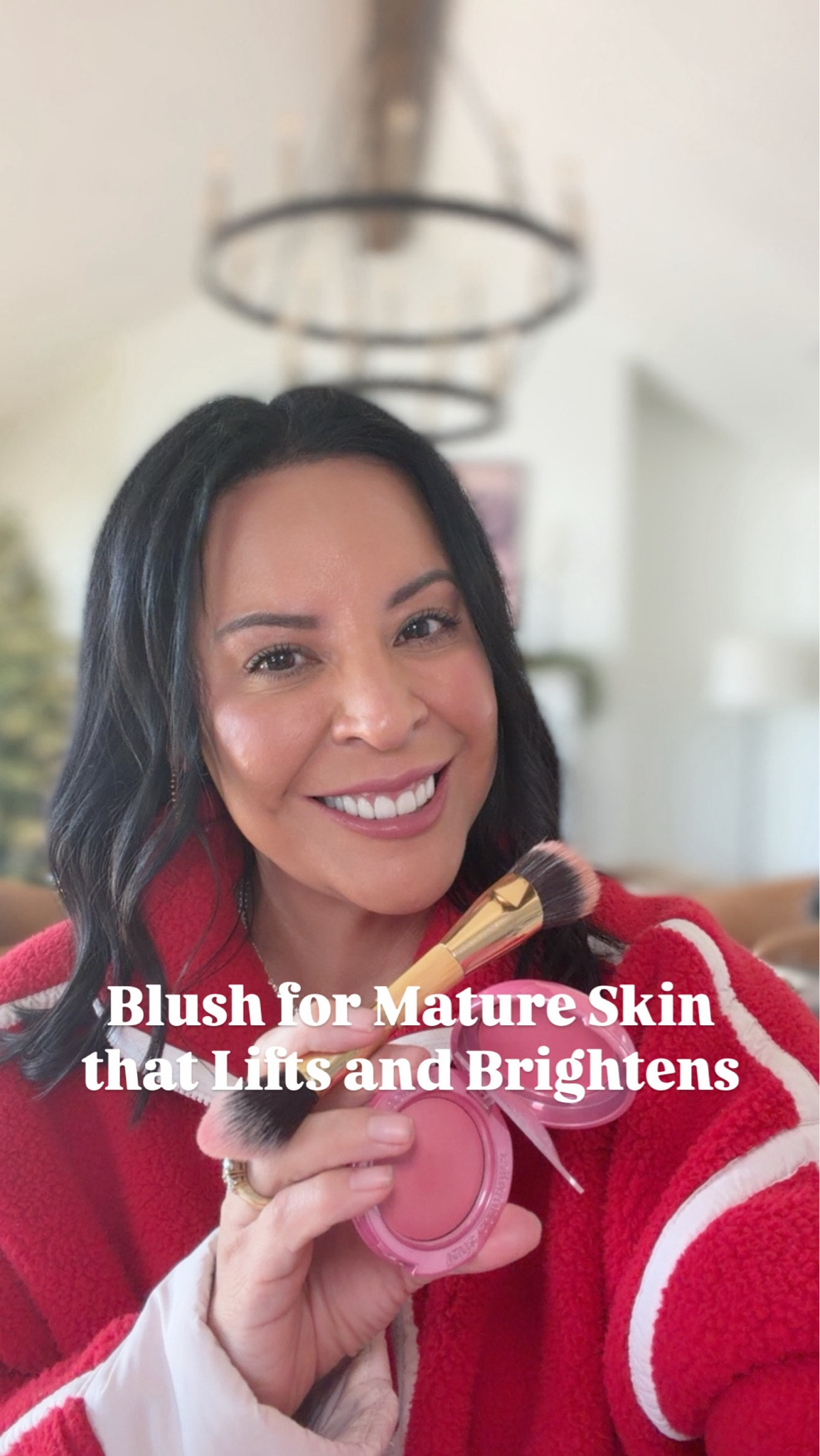 This new blush is gorgeous and on sale for a great price! The set is $38!! I have the shade Pink Champagne (it has a pink tone to it). There is another shade called Strawberry that is more of a rose tone. Both colors look great on any skin tone!

#ad @qvc #loveqvc 

#LTKBeauty #LTKFindsUnder50 #LTKOver40