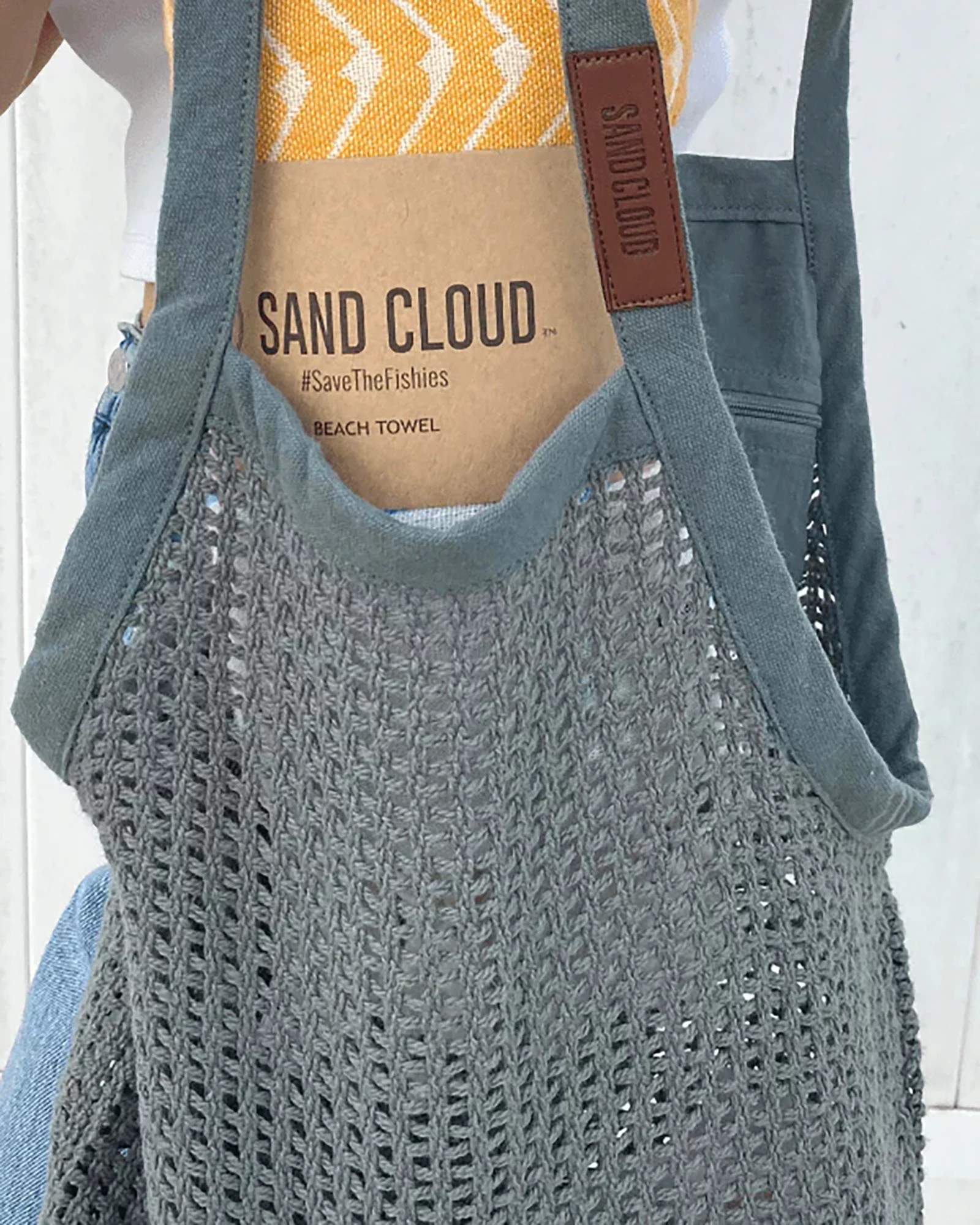 Sand Cloud Net Market Bag, Men's, No Size, Grey | Great Father's Day Gift | DICK'S Sporting Goods