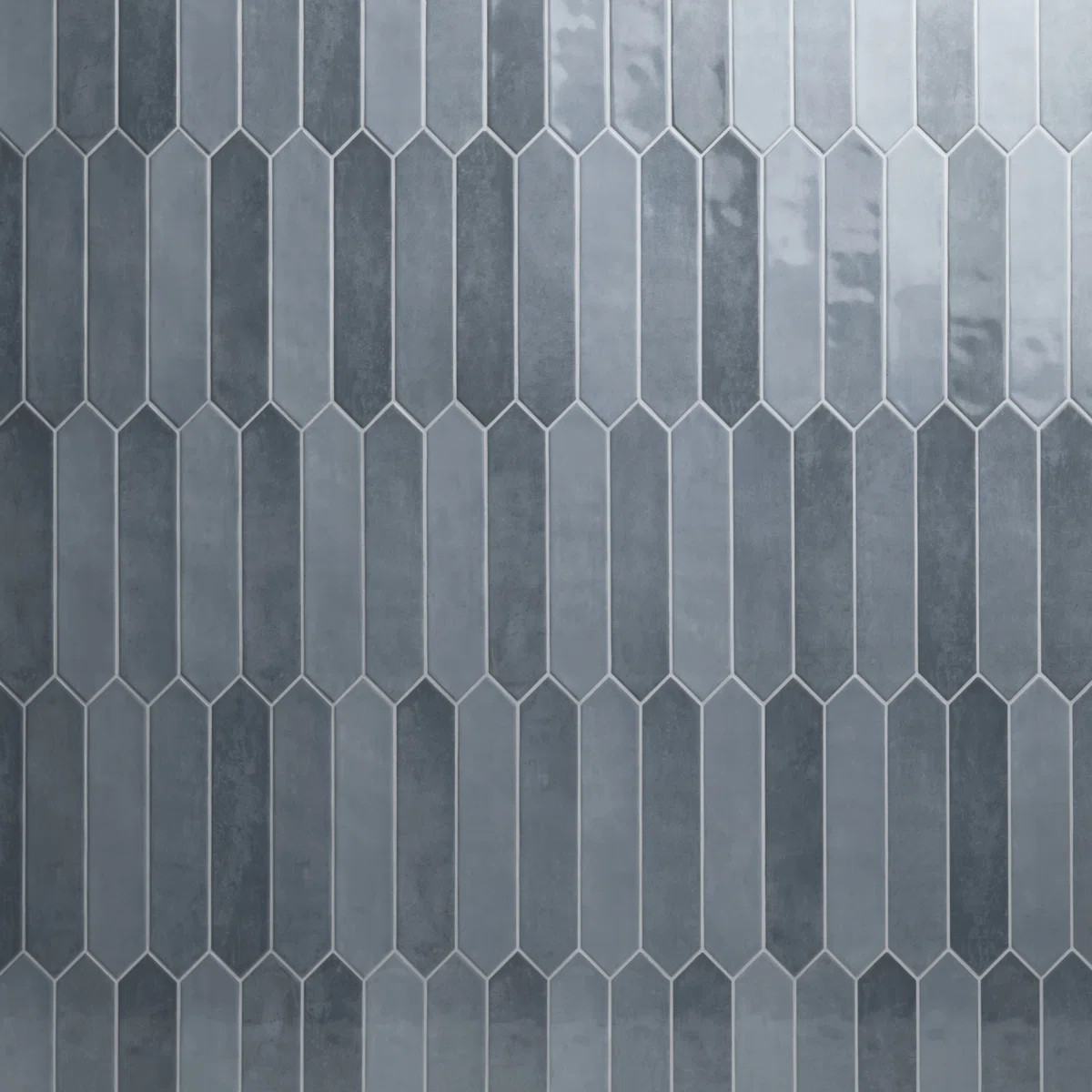 Hoku 2.5 in. x 13 in. Glossy Ceramic Picket Wall Tile | Wayfair North America
