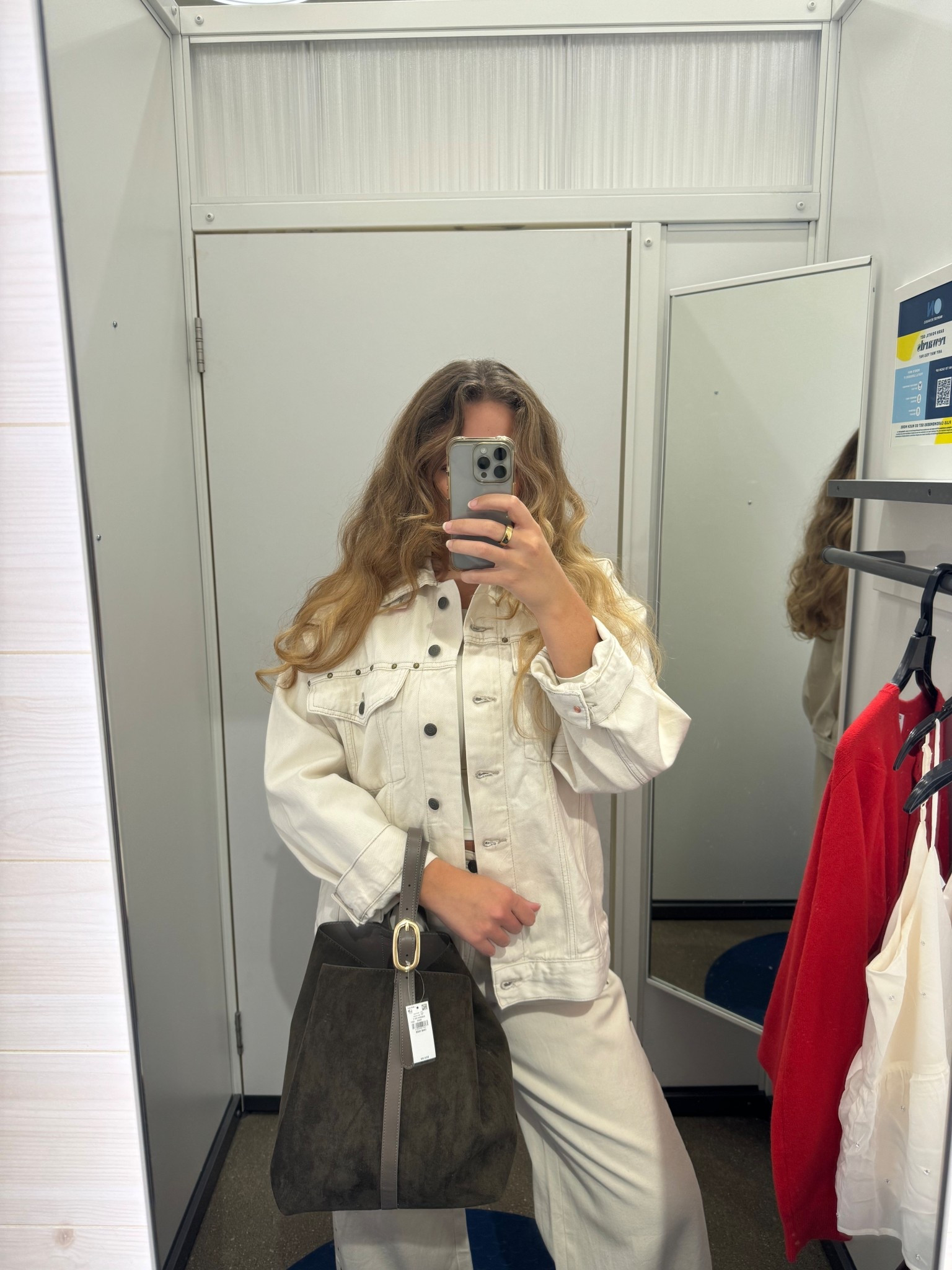 Nothing beats a denim matching set with a suede bag to complete the look🤍

#LTKFindsUnder50 #LTKSaleAlert #LTKootd