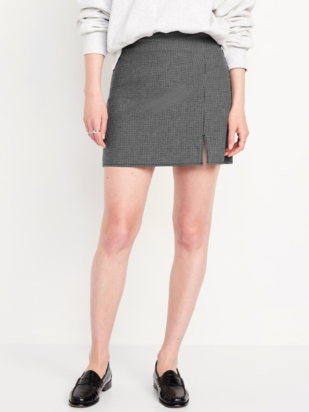 Fitted Mini Skirt | Old Navy (US)