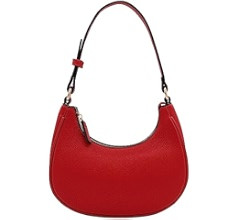 FashionPuzzle Small Crescent Shoulder Bag Underarm Purse | Amazon (US)