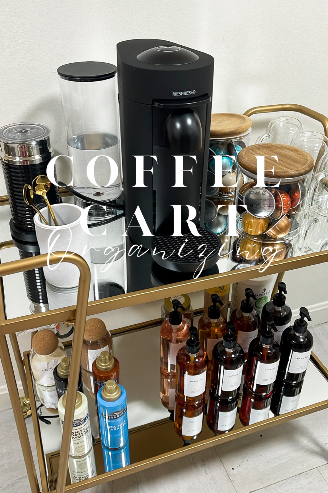 Coffee cart organizing 

#LTKsalealert #LTKhome