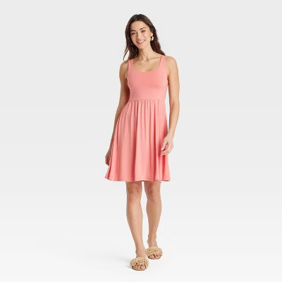 Women's Knit Mini Ballet Dress - A New Day™ | Target