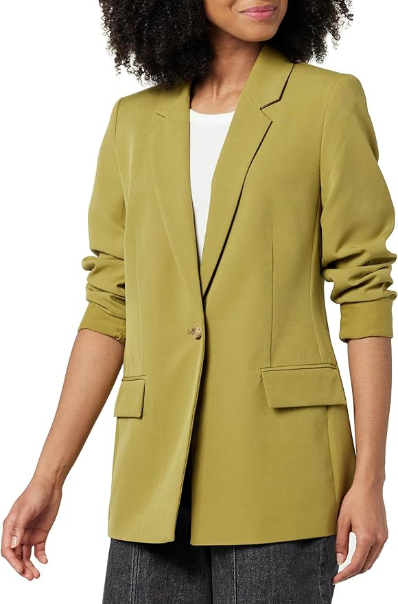 The Drop Women's Blake Long Blazer | Amazon (US)