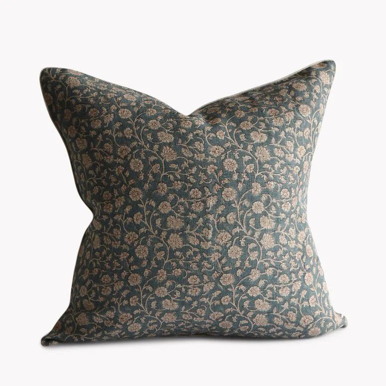 Pre order Mariella Block Print Pillow | Katel Home