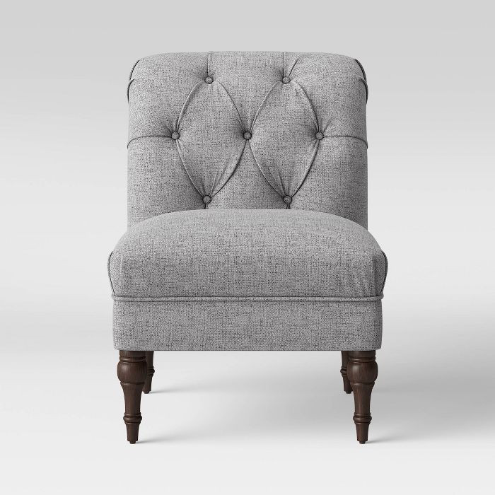 Wales Rollback Tufted Turned Leg Slipper Chair - Threshold™ | Target