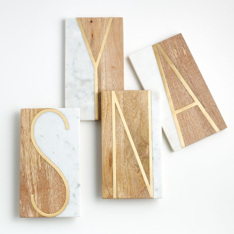 Monogrammed Serving Boards | Crate and Barrel | Crate & Barrel