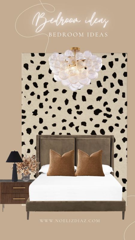 A fun rug print for a wild but neutral bedroom! 

#LTKstyletip #LTKparties #LTKhome