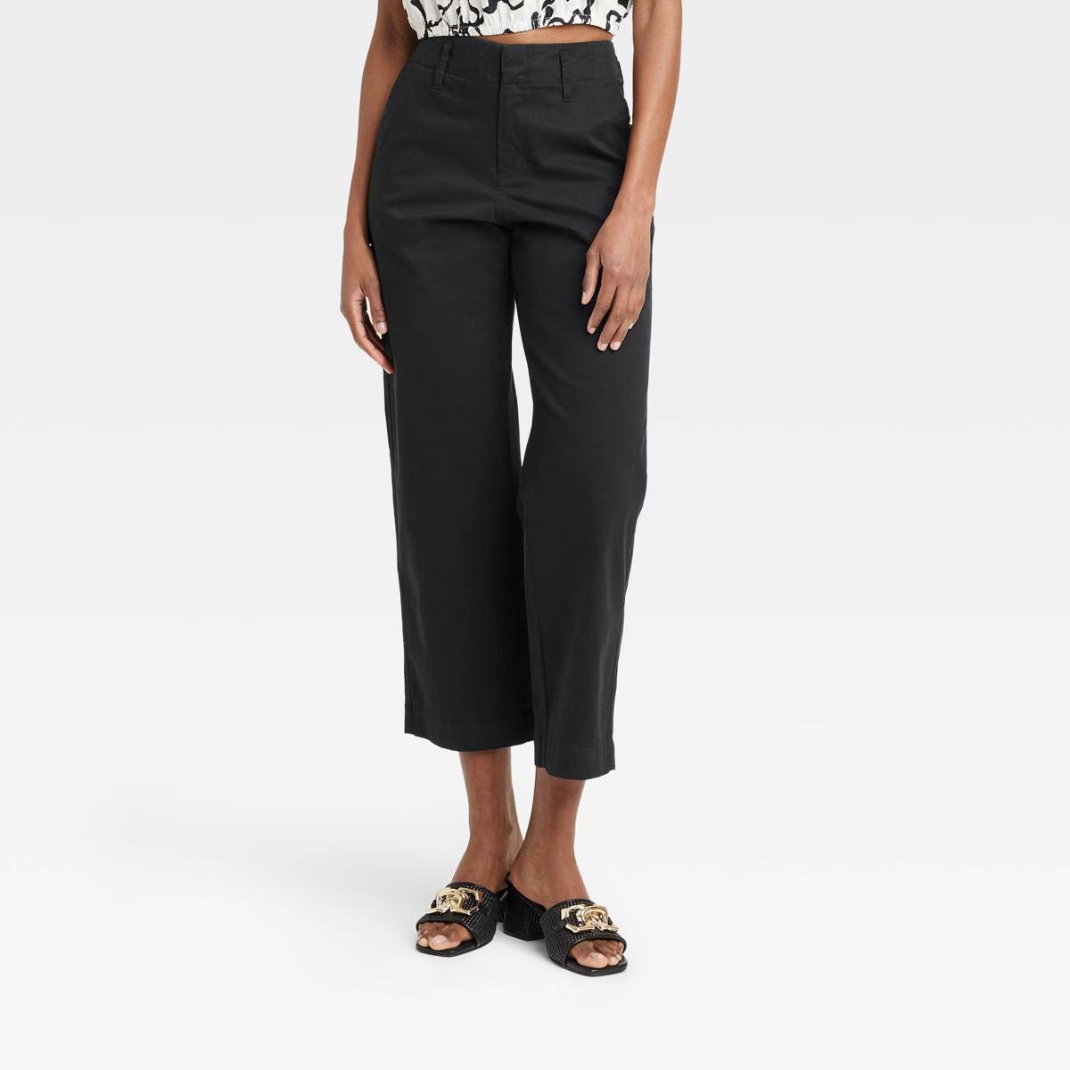 Women's High-Rise Straight Ankle Chino Pants - A New Day™ | Target